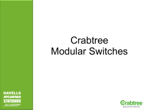 Crabtree Switches