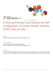 6. Microsoft Private Cloud Solution for SAP