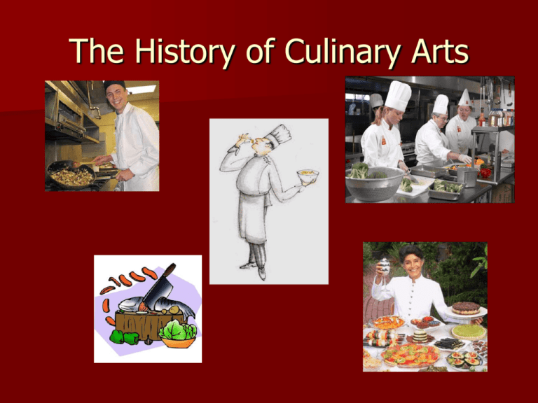 research about culinary arts