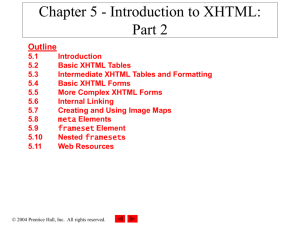 Introduction to XHTML: Part 2