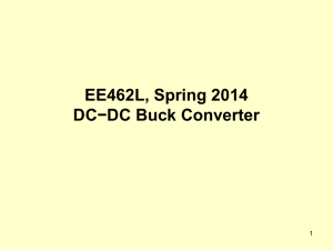 Buck converter class notes