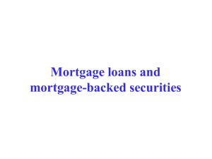 Mortgage backed securities (ppt format)