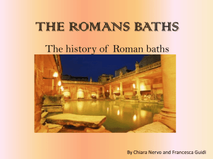 Roman baths - WordPress.com