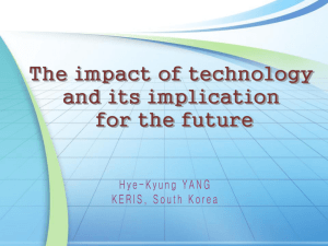 Impact of technology and implication