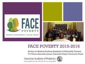 face poverty 2015 - American Academy of Pediatrics