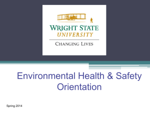 Hazard Communication - Wright State University