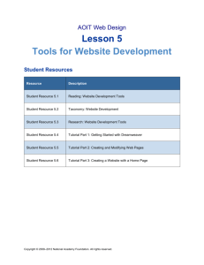 WebDesign_Lesson5_StudentResource_062912