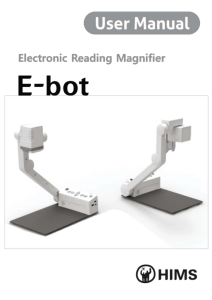 E-bot User Manual (Word Document)