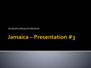Jamaica * Presentation #3