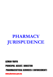 Juru Prudence Pharmacy Acts
