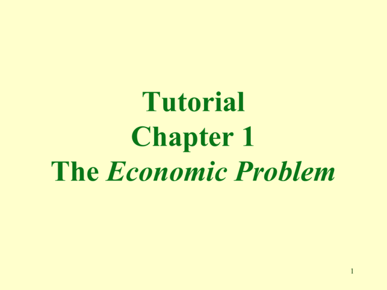 define economic problem essay