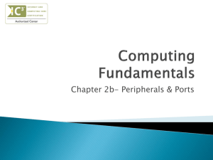Computing Fundamentals Chapter 2b
