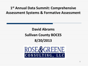 PowerPoint 8-20-13 - Sullivan County BOCES