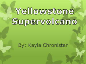 supervolcano worksheet
