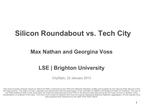 Silicon Roundabout vs. Tech City