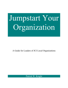 Jumpstart Your Chapter Guide