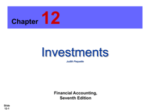 Financial Accounting and Accounting Standards