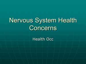 Nervous System Health Concerns