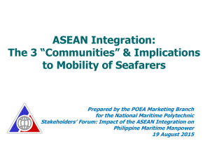 Free Flow of Labor in ASEAN 2015