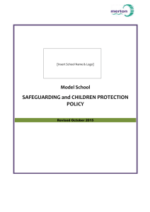 2014 08 26 Model School Child Protection Policy v2