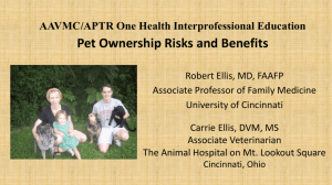 Risks and Benefits - Association of American Veterinary Medical
