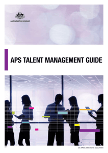 Talent management guide - Australian Public Service Commission