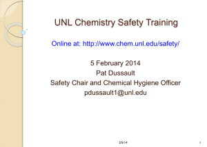 PowerPoint - Department of Chemistry