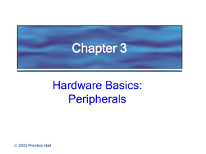 Chapter 3 Hardware Basics