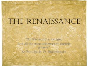 the renaissance - englishdepartmentfalla