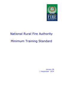 NRFA Training Standard V2B Sept 2014