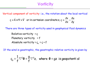 Vorticity Advection - MMG @ UCD: Research