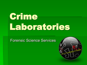 Crime Laboratories