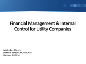 Financial Management Internal Controls