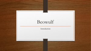 Beowulf--Language & Style Notes