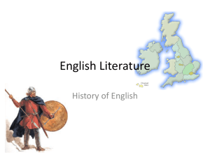 English Literature Middle Ages