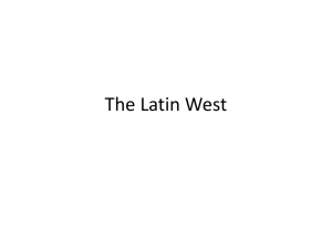 The Latin West - bracchiumforte.com