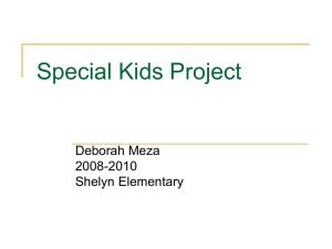 Special Kids Project