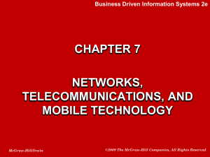 Networks, Telecommunications & Mobile Technology