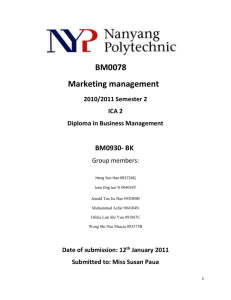 Marketing Management