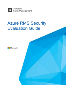 Azure RMS Security Evaluation