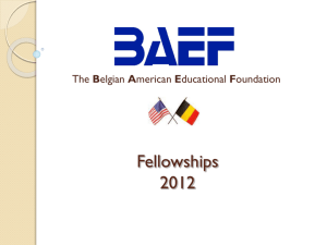 Fellowships 2011