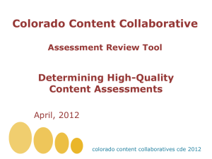 PowerPoint version - Colorado Department of Education