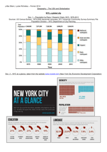 Geography – The USA and Globalization