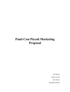 Panti Cosi Picoli