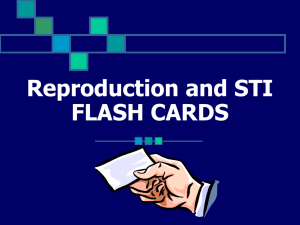 Reproductive and STI health (download PowerPoint file)