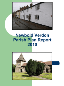 Newbold Verdon Parish Plan July 2010 Final Version