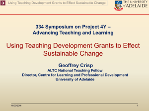 Link to presentation - Transforming Assessment