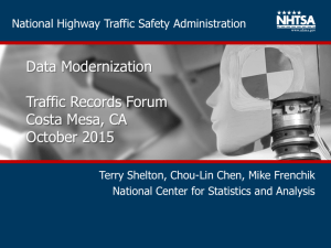Data Modernization - International Forum on Traffic Records