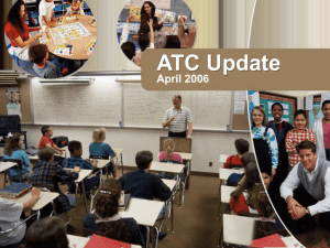 ATC Update - Advanced Technical Credit