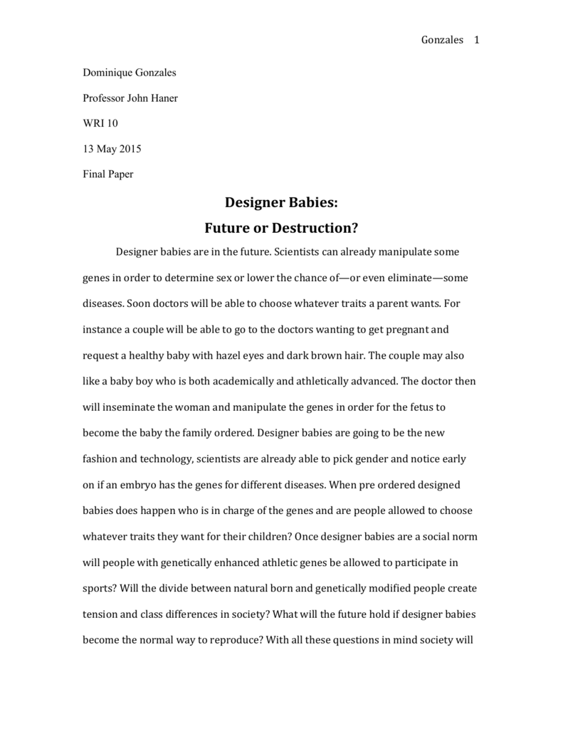 essay about new born baby